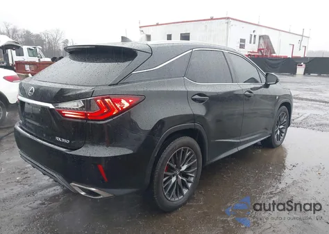 2016 Lexus Rx 350 F Sport z USA, uszkodzony, nr VIN 2T2BZMCAXGC027809